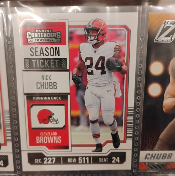 Nick Chubb Card Collection - Picture 7 of 15